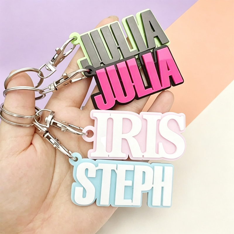 Porte-clés personnalisé en acr - Resin Art Alphabet avis et prix